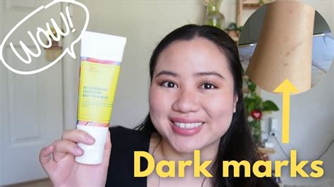 Good Molecules Discoloration Correcting Body Treatment Review (BEFORE/AFTER PICS) 😮 - YouTube