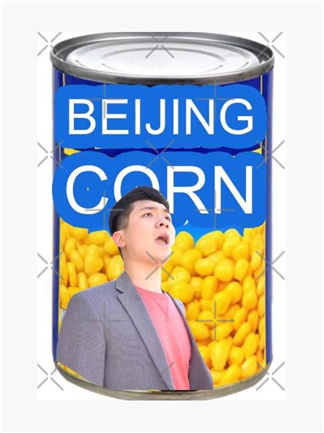 "Steven He's Beijing Corn" Sticker for Sale by Shop4Gamers | Redbubble