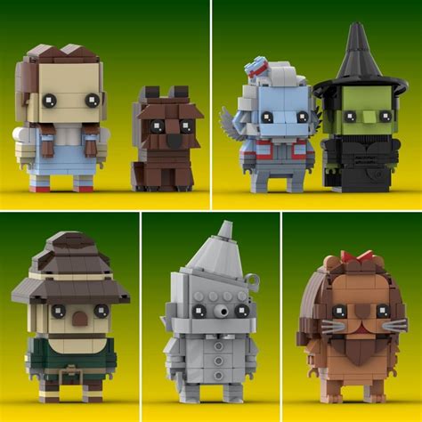 LEGO MOC The Wizard of Oz Brickheadz Collection by DrBrickheadz ...