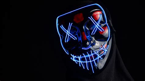 LED Mask 5K Wallpapers | HD Wallpapers | ID #28225