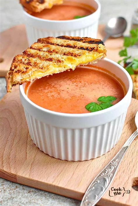 Microwave Creamy Tomato Soup Recipe - COOK.ME