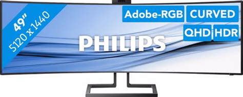 Philips 499P9H 49 SuperWide 2k curved LCD monitor (2x monitor v enem)