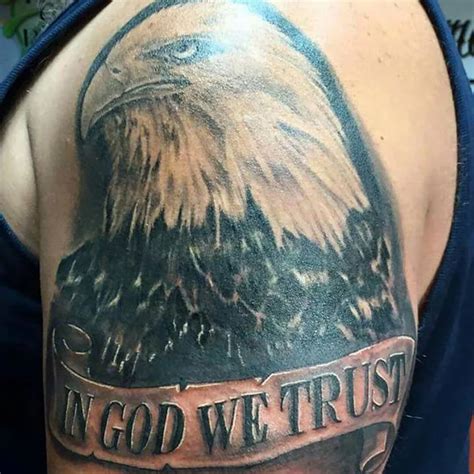 72 “In God, We Trust” Tattoo Patterns To Refreshen Your Faith In God