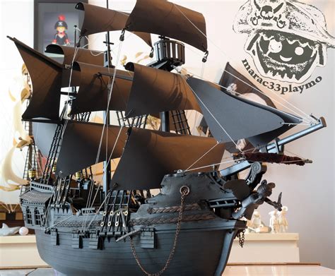 Playmobil Custom Ship Black Pearl