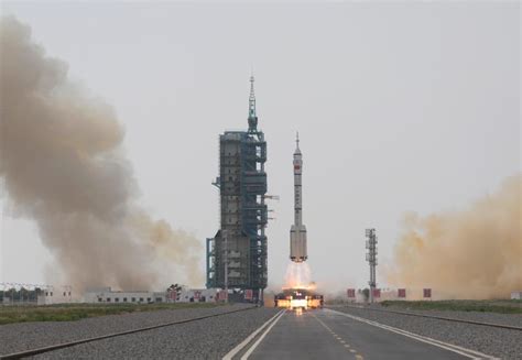 China Launches Spaceship With 3 Astronauts To Its Space Station