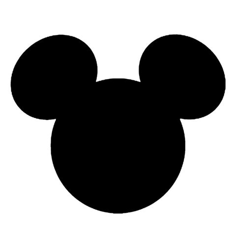 silueta de mickey mouse para imprimir | Imagenes para imprimir.Dibujos ...