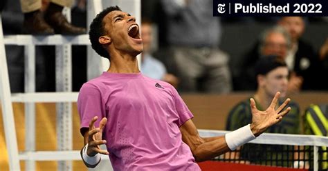 Felix Auger-Aliassime Is on a Roll - The New York Times