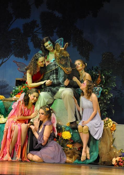 A Midsummer Nights Dream, we preformed this play in High school and we started dating af ...