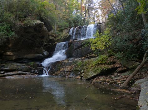 Little Bradley Falls - Saluda, Polk County, North Carolina - World of ...