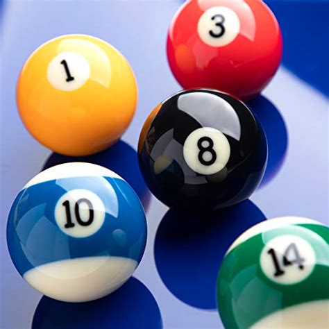 Blackfox Pool Balls, Billiard Balls, with 16 Pool Balls Regulation Size, Balanced Pool Table ...