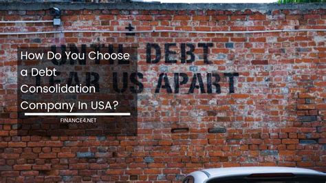 How Do You Choose a Debt Consolidation Company in USA?