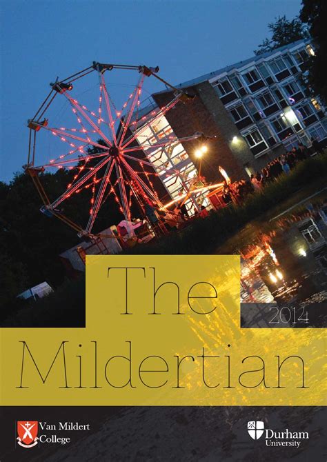 The Mildertian - 2014 by Van Mildert College - Issuu