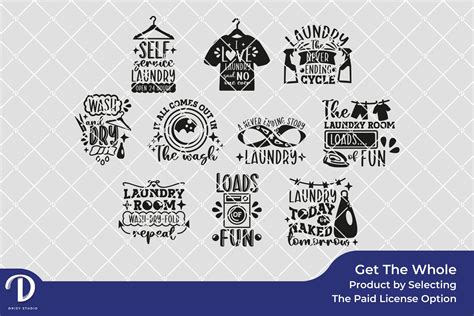 Funny Laundry Quotes SVG - Laundry Room Sign SVG - Drizy Studio