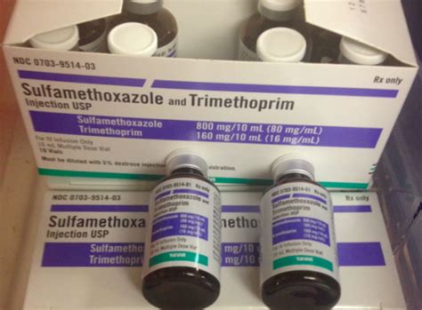 Sulfamethoxazole-Trimethoprim (Bactrim)