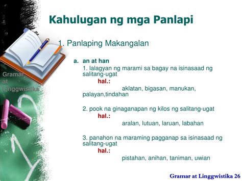 PPT - Gramar at Linggwistika PowerPoint Presentation, free download - ID:5645617