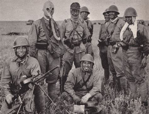 World War II History: Japanese soldiers pose with captured Soviet ...