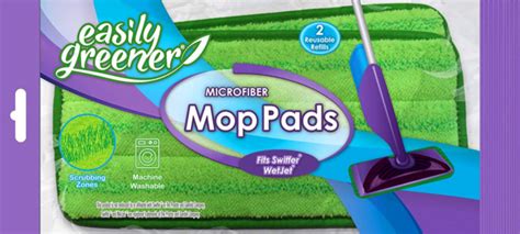 2pcs Microfiber Mop Pads Swiffer WetJet Compatible Reusable Washable Refills NEW | eBay