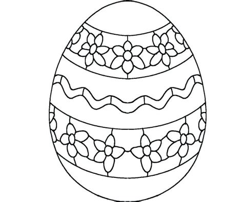 The best free Easter egg coloring page images. Download from 5834 free ...