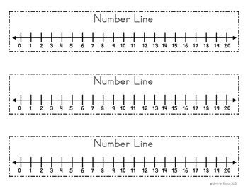 Number Line by Mrs Bibeau | Teachers Pay Teachers