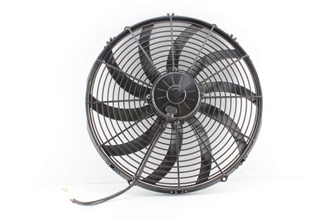 SPAL 16 INCH ELECTRIC THERMATIC FAN - UNIVERSAL CURVED BLADE 2024CFM ...