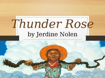 Thunder Rose by Keleia Thompson | TPT