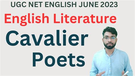 Cavalier poets in English literature|| Cavalier poets in Hindi - YouTube