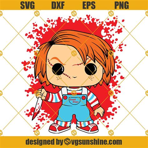 Chucky SVG Chucky Horror Movie SVG, Halloween SVG, Movie Character Killer SVG