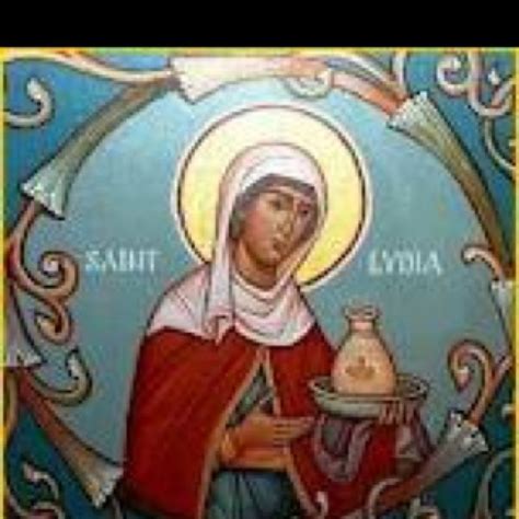 St. Lydia of Thyatira, a seller of purple cloth. | Marian shrines, Art ...