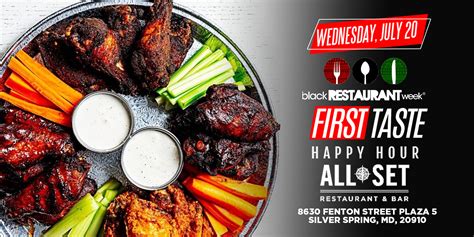 First Taste: Black Restaurant Week Happy Hour | Black Restaurant Week