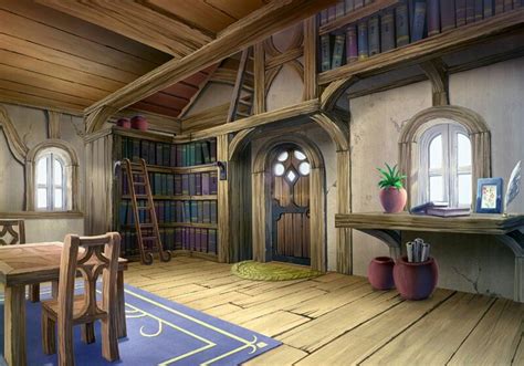 Pin by Saralie Wågström on Interiors | Fantasy house, Anime houses, Fantasy rooms