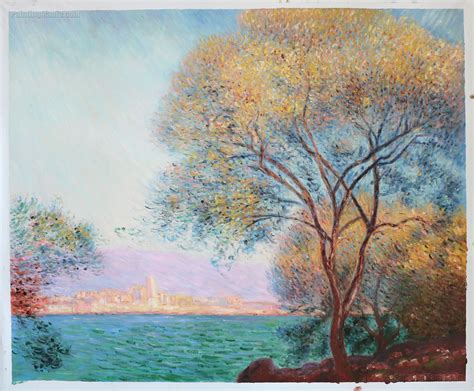 Antibes in the Morning - Claude Monet Paintings