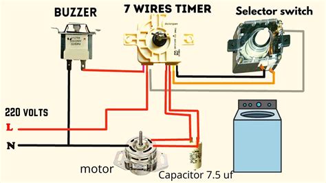 Washing Machine Wiring Diagrams English