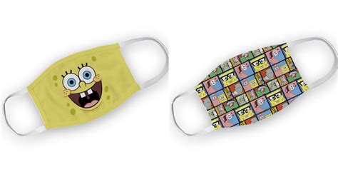 Nickelodeon Face Masks For Kids | SpongeBob Squarepants | POPSUGAR Family