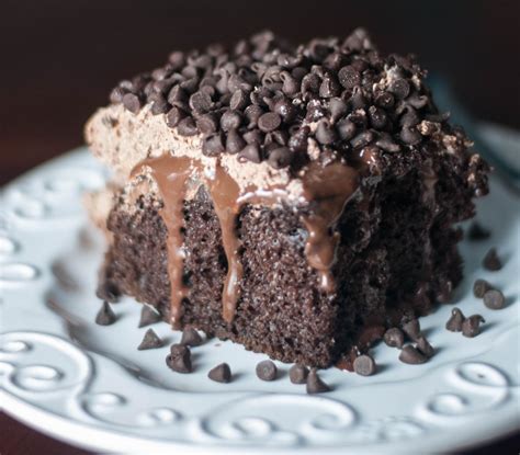 Chocolate Pudding Poke Cake - TGIF - This Grandma is Fun