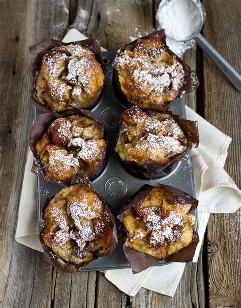 Bread Pudding Muffins - Seasons and Suppers