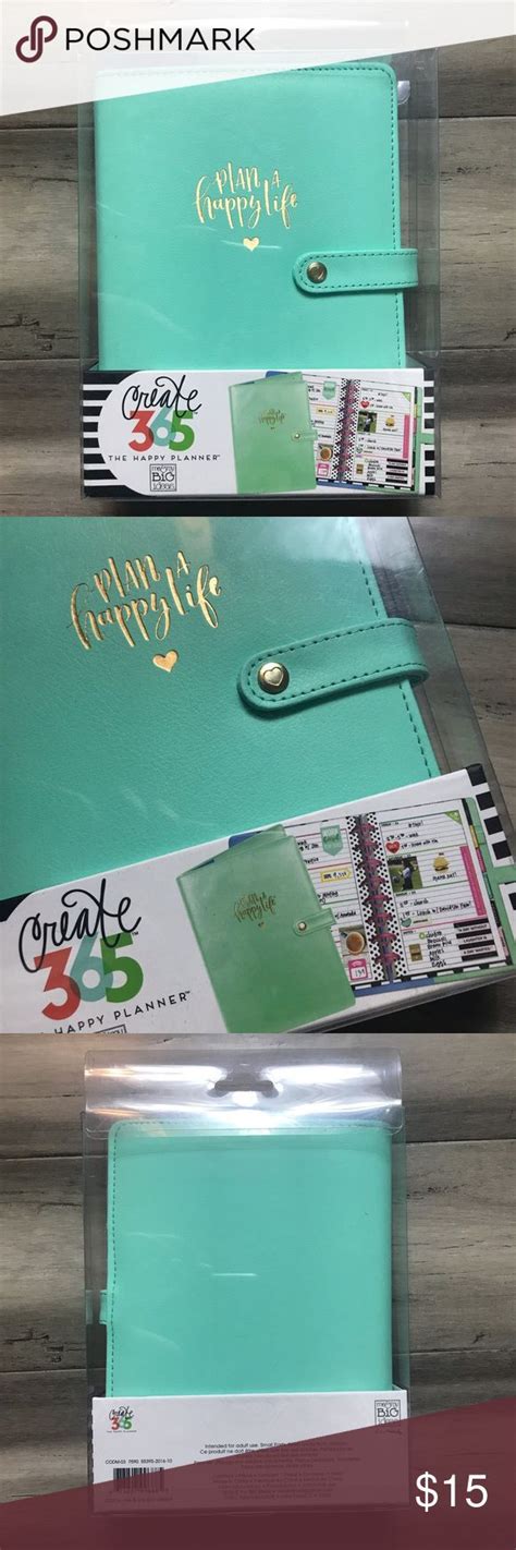 The Happy Planner Deluxe Cover - Mint - Mini