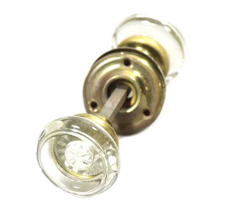 Art Deco Glass Doorknob Sets | Olde Good Things