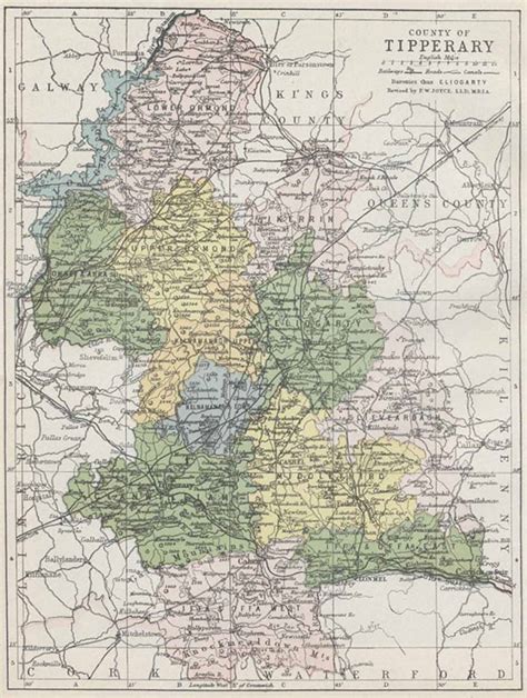 Map of County Tipperary