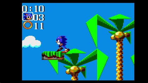 Sonic Chaos (Game Gear) - 01 - Turquoise Hill Zone (Playthrough Complete) - YouTube