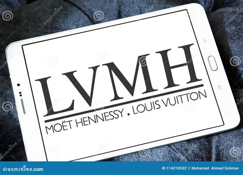 LVMH Luxury Goods Company Logo Editorial Photography - Image of logo ...