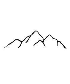 37 Best Mountain Silhouette ideas | mountain silhouette, mountain drawing, silhouette
