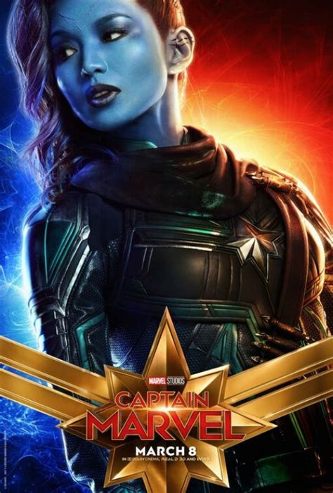 GEMMA CHAN – Captain Marvel Poster and Trailer – HawtCelebs