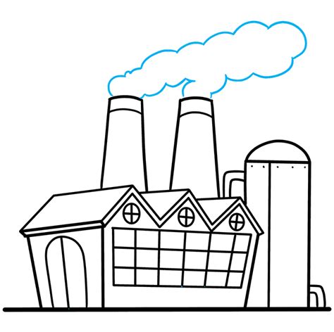 Industrial Factories Drawings