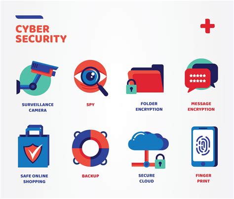 Cyber Security Icons Pack Vector 542496 - Telecharger Vectoriel Gratuit, Clipart Graphique ...