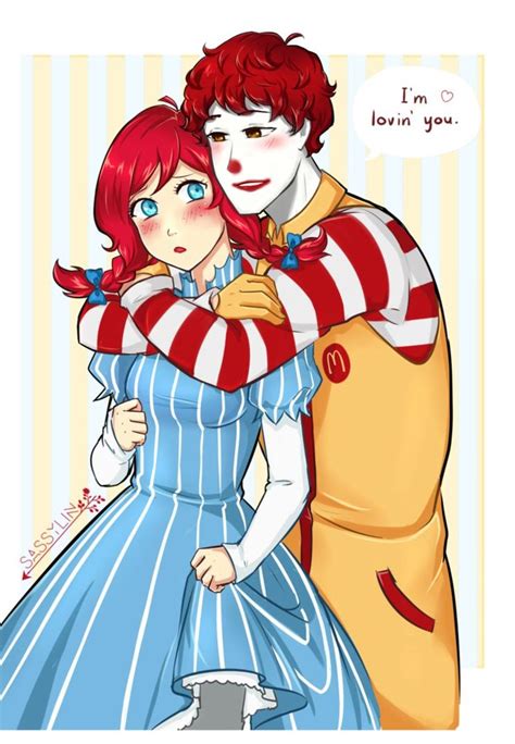 Ronald y Wendy's | Versión anime, Dibujos de chicas anime, Bocetos de ...