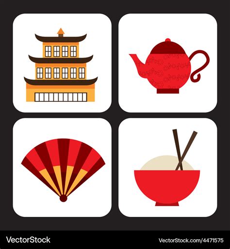 Chinese culture Royalty Free Vector Image - VectorStock