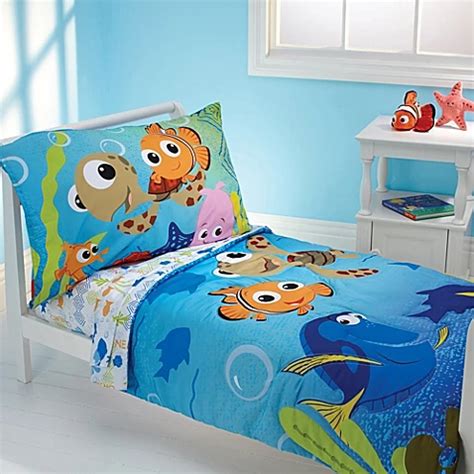 Disney "Finding Nemo" 4-Piece Toddler Bedding Set - buybuy BABY