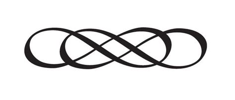 A TOTAL obsession with this symbol of double infinity. It represents my ...