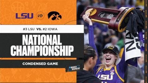 LSU vs. Iowa - 2023 Women's National Championship extended highlights | Flipboard