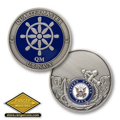 Navy Quartermaster – Enamel – Ranger Coin Store